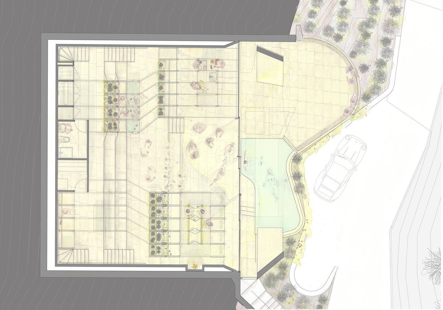 游泳建造池室内技巧图视频_建造游泳池视频大全_室内游泳池建造技巧图